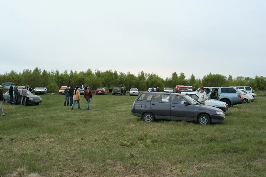 Старт автоквеста «Геокешинг — Земля Нижегородская», 2008 год